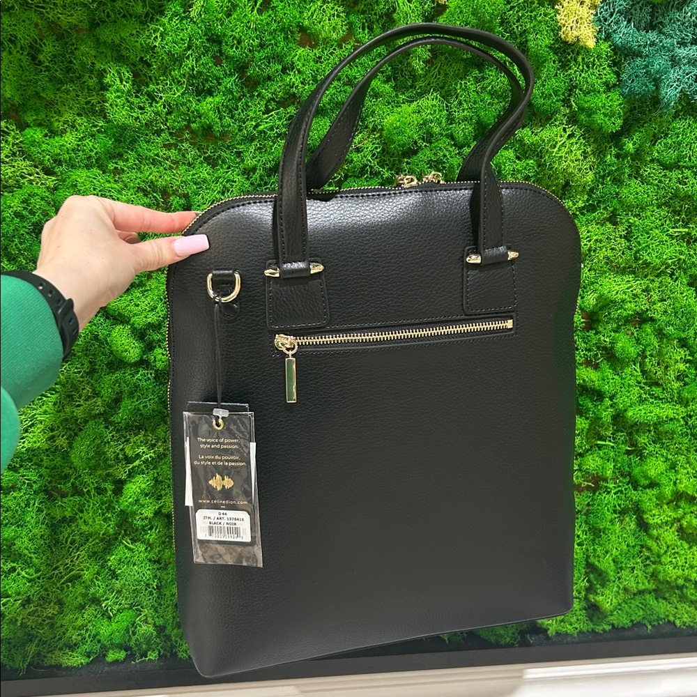 🔥HP🔥 Celine Dion Triad Leather Satchel - Picture 8 of 10